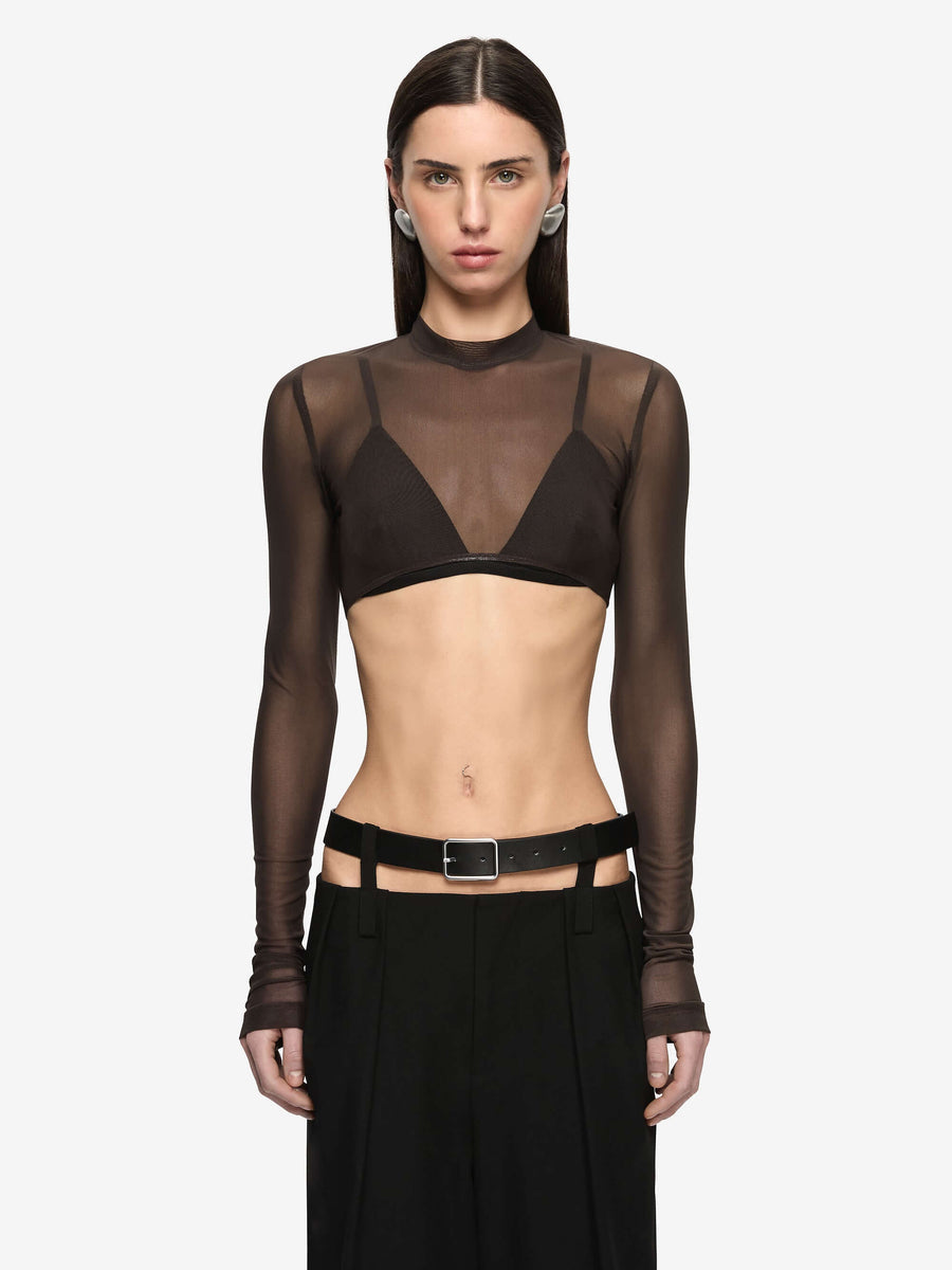 HENLEY BELT PANT - BLACK
