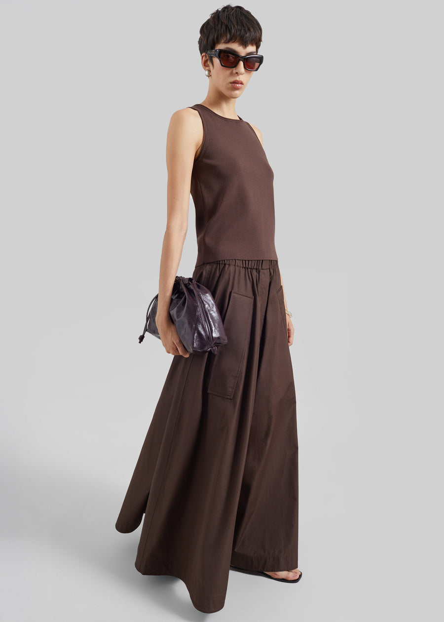 CO Parachute Skirt - Chocolate