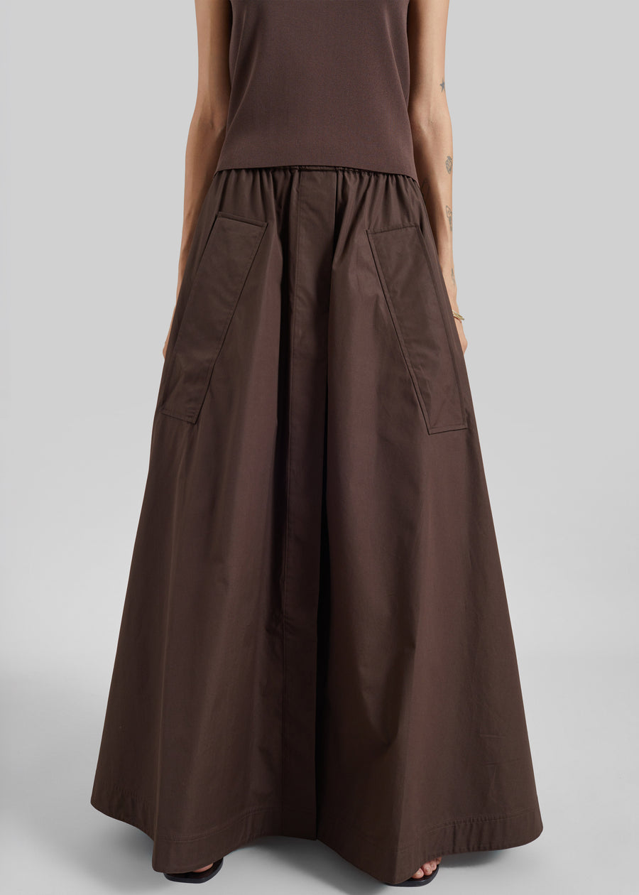 CO Parachute Skirt - Chocolate