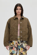 Circular Yoke Jacket - Ephemeral Bloom