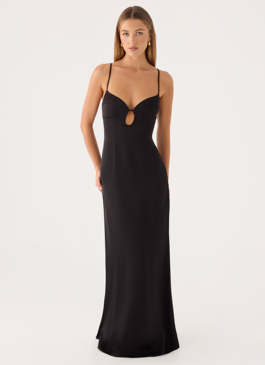 Kindall Maxi Dress - Black
