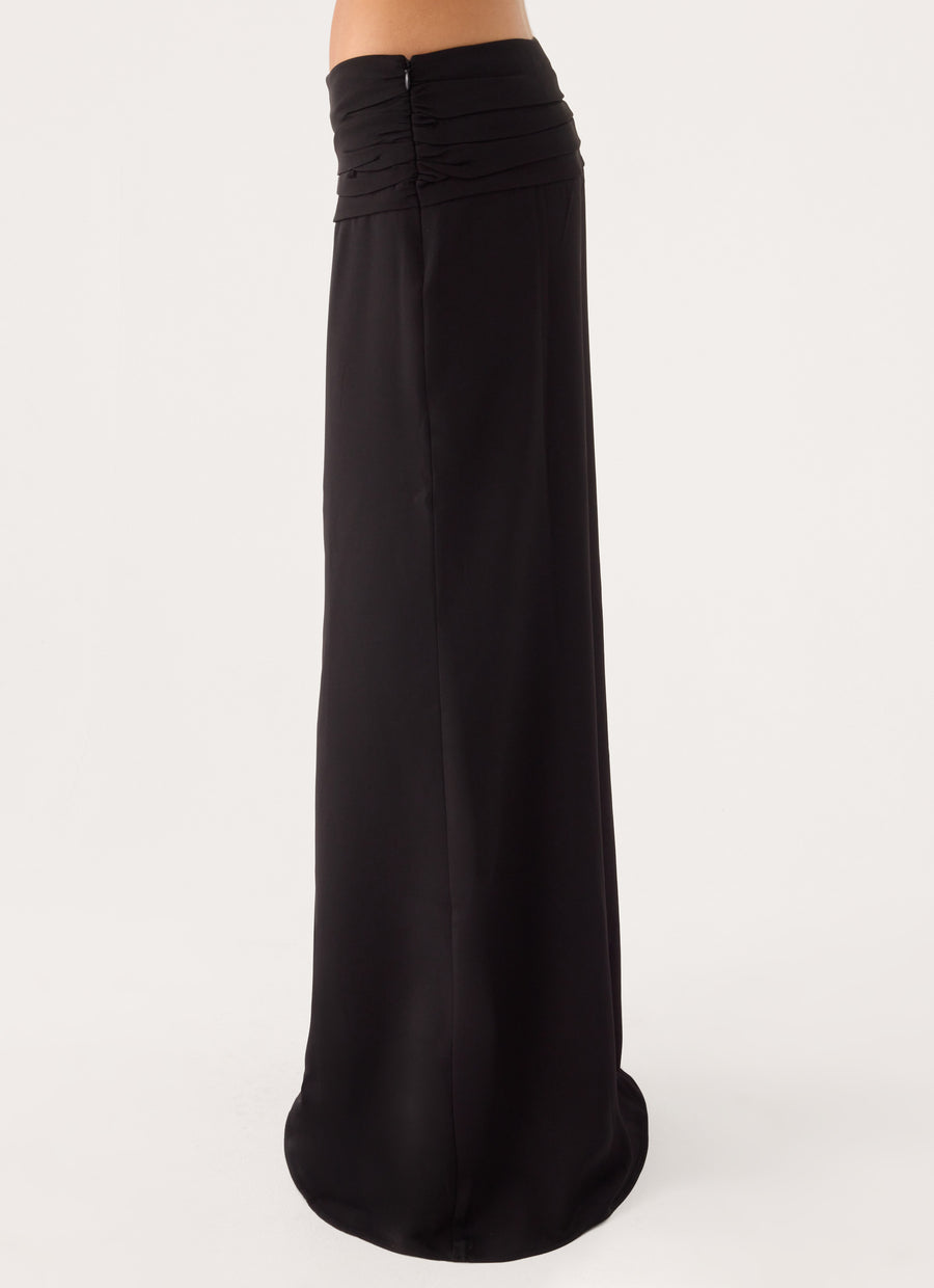 Tillie Maxi Skirt - Black
