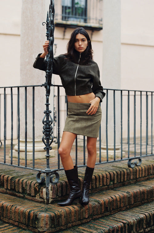 Amelia Jacket | Moss