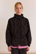Athena Raincoat- Black Spot