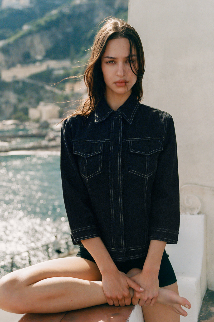 Olivia Jacket | Indigo