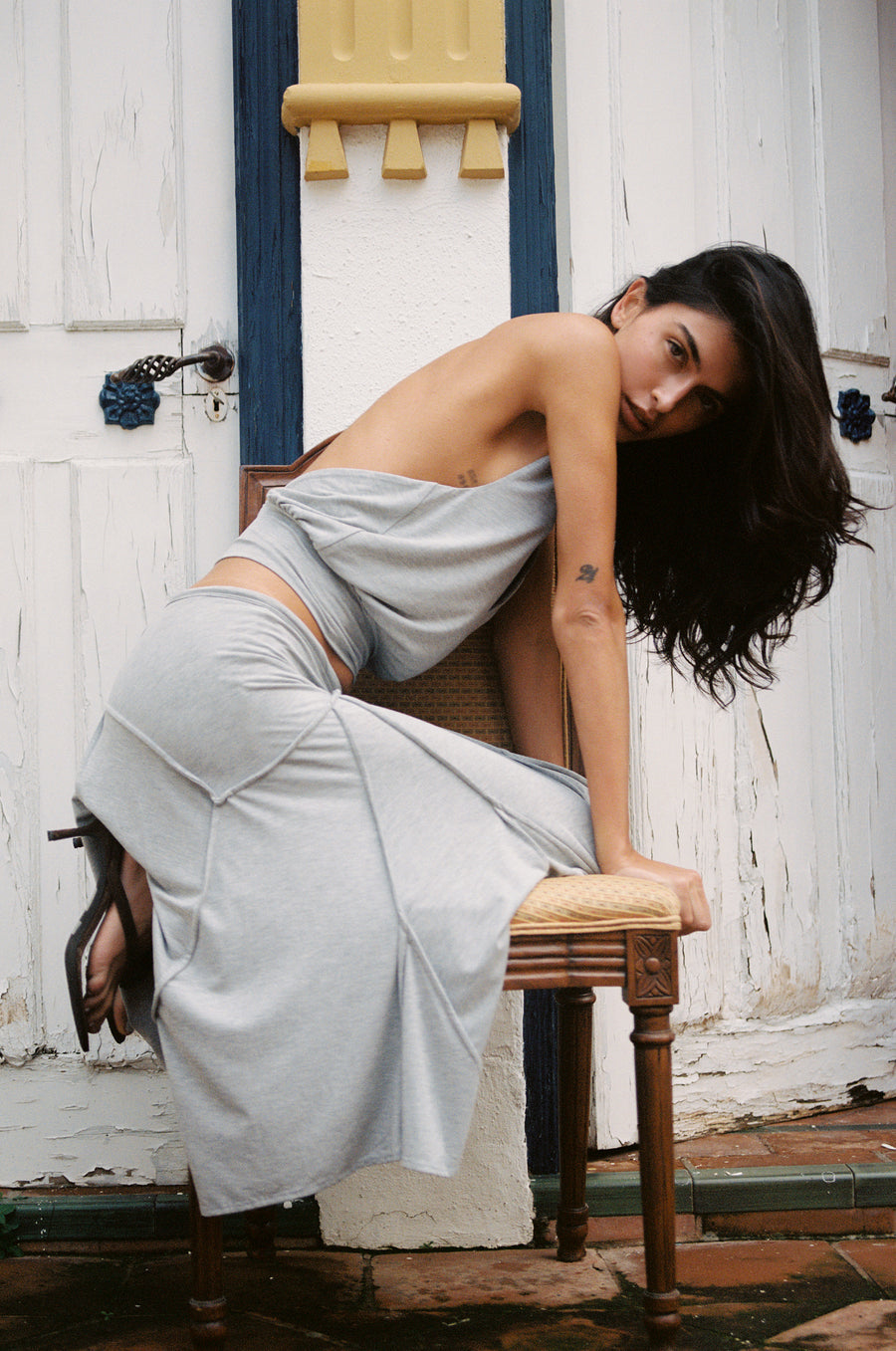 Sharni Skirt | Grey